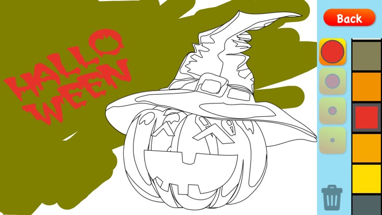 halloween coloring screenshot-7