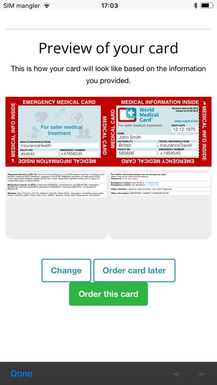 World Medical Card screenshot-4