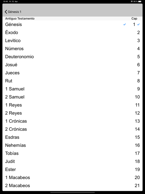 Screenshot #6 pour Biblia Católica Móvil