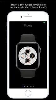 rivets - rugged watch faces iphone screenshot 1