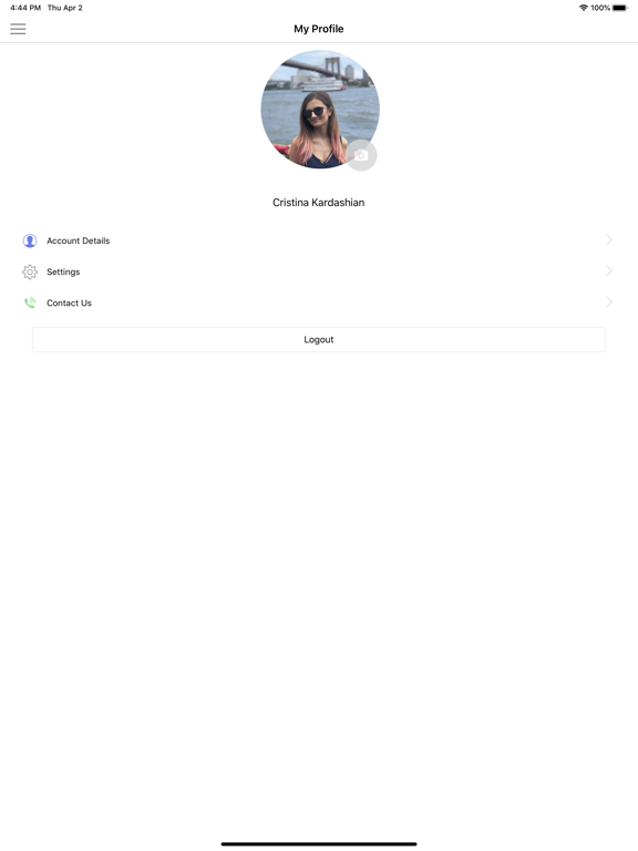 Ftalk iPad screenshot 5 - Social Networking app