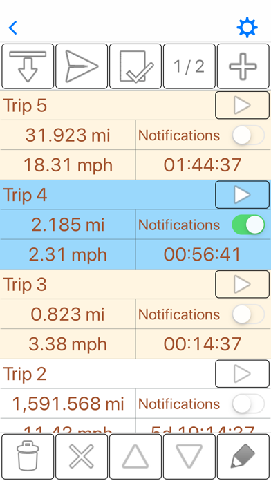 GPS Odometer Pro Screenshot