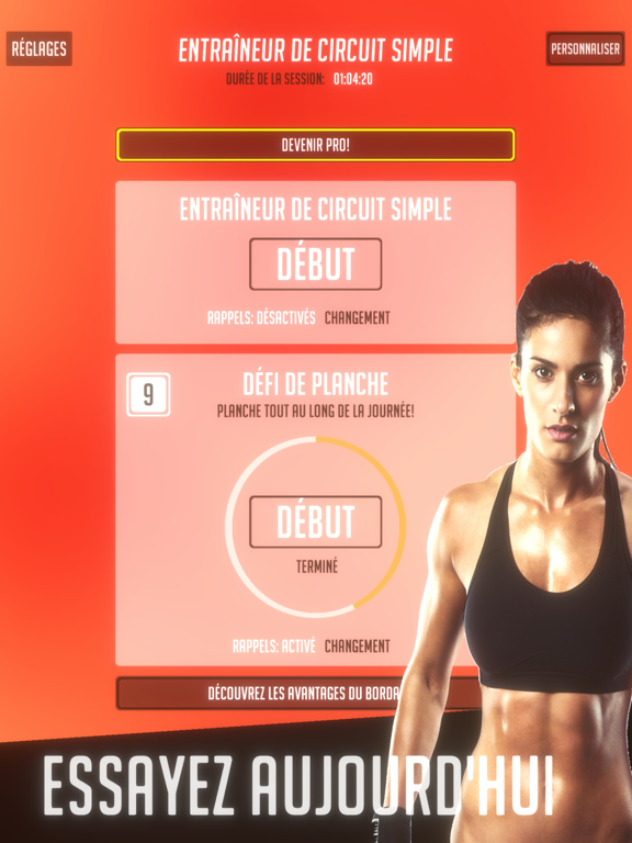 Screenshot #4 pour Simple Circuit Interval Timer