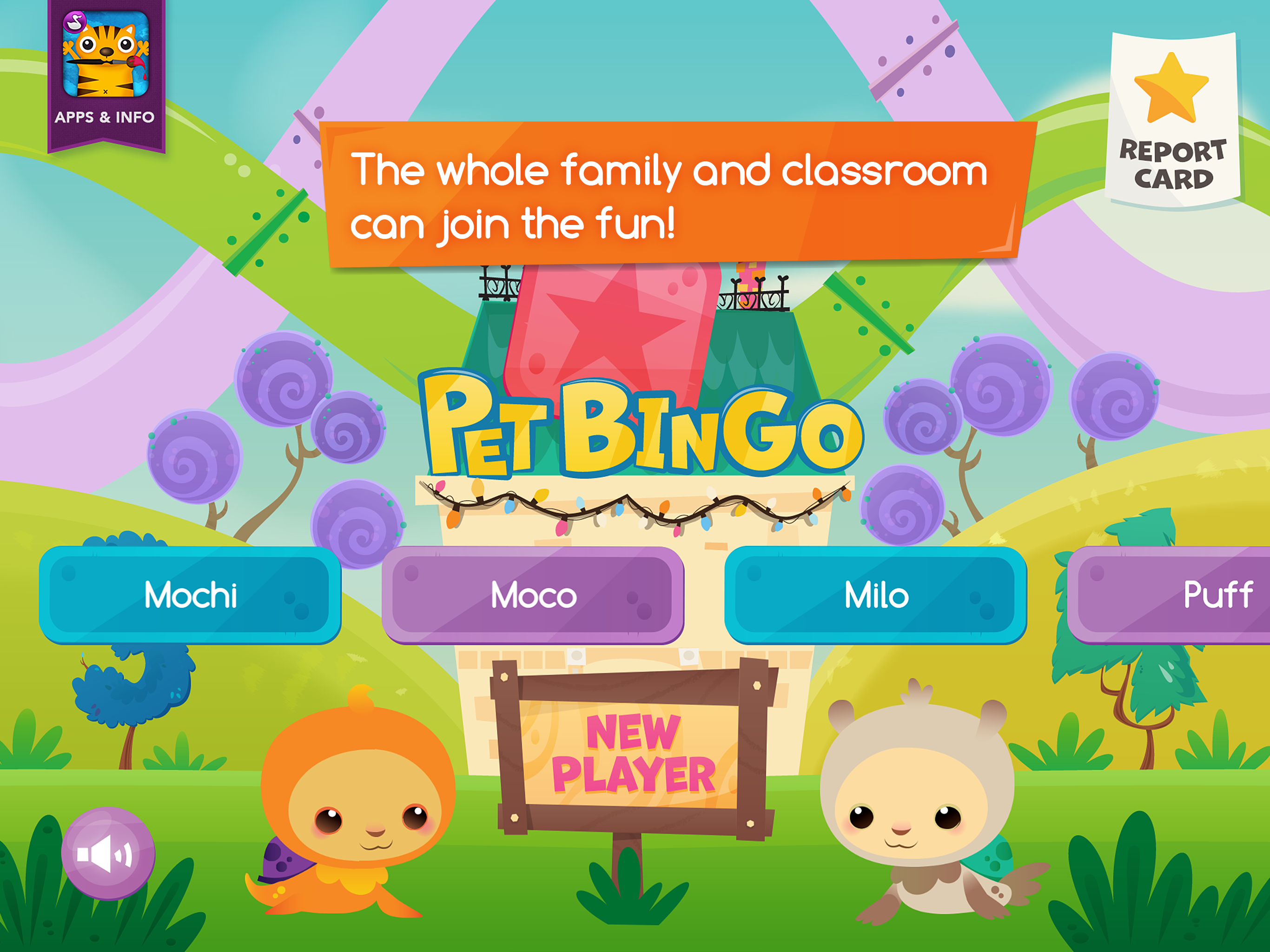 Pet Bingo - Duck Duck Moose