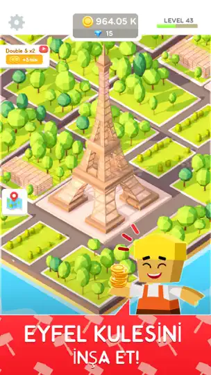 Captura de pantalla de Idle Landmark Manager en iPhone 4