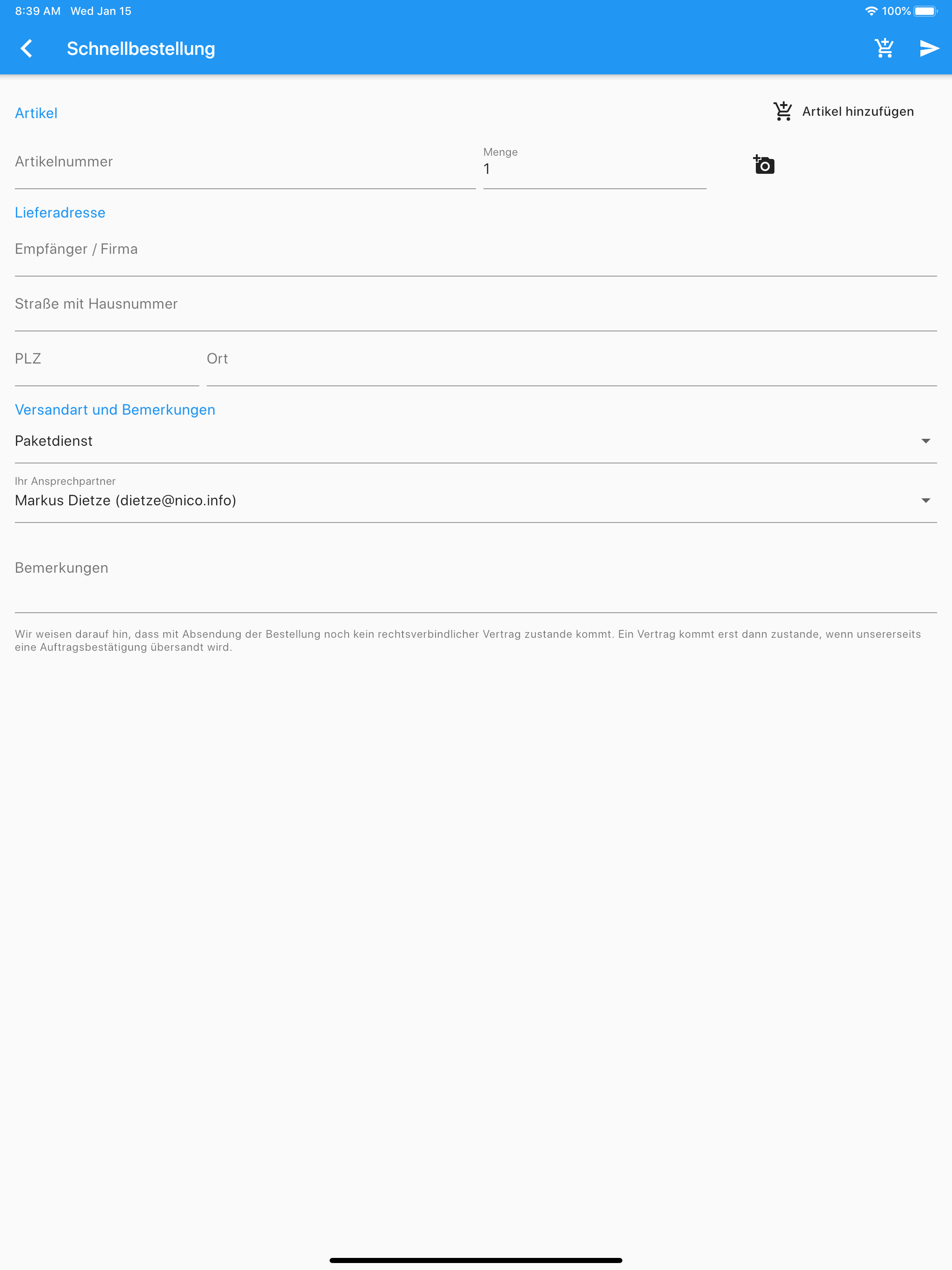 NiContact screenshot 6