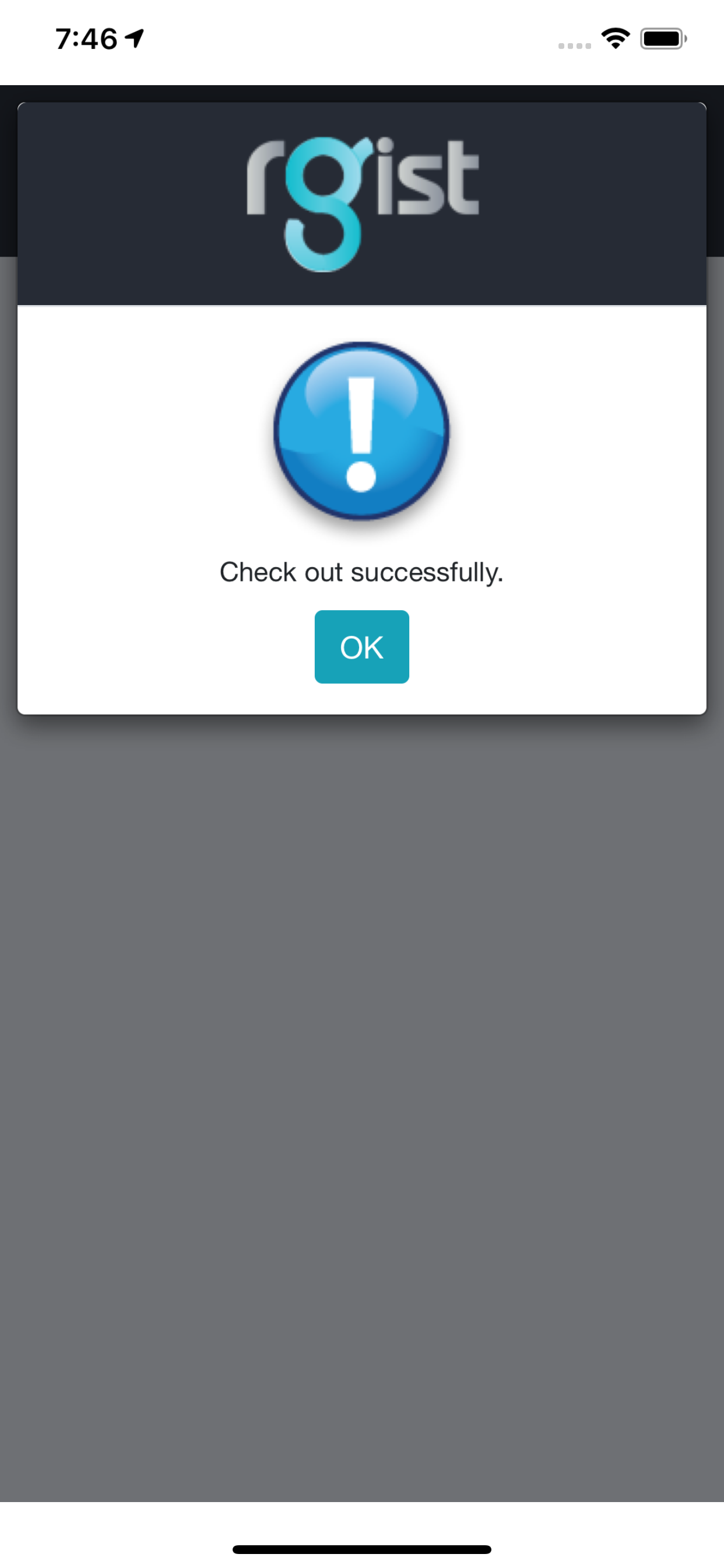 TMS Check-In screenshot 5
