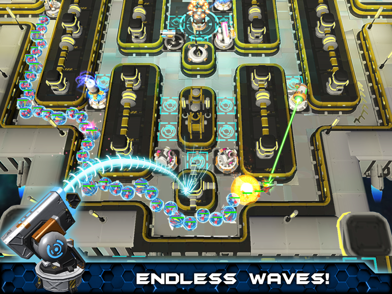 Module TD Tower Defense Sci-Fi official gameplay screenshot 1