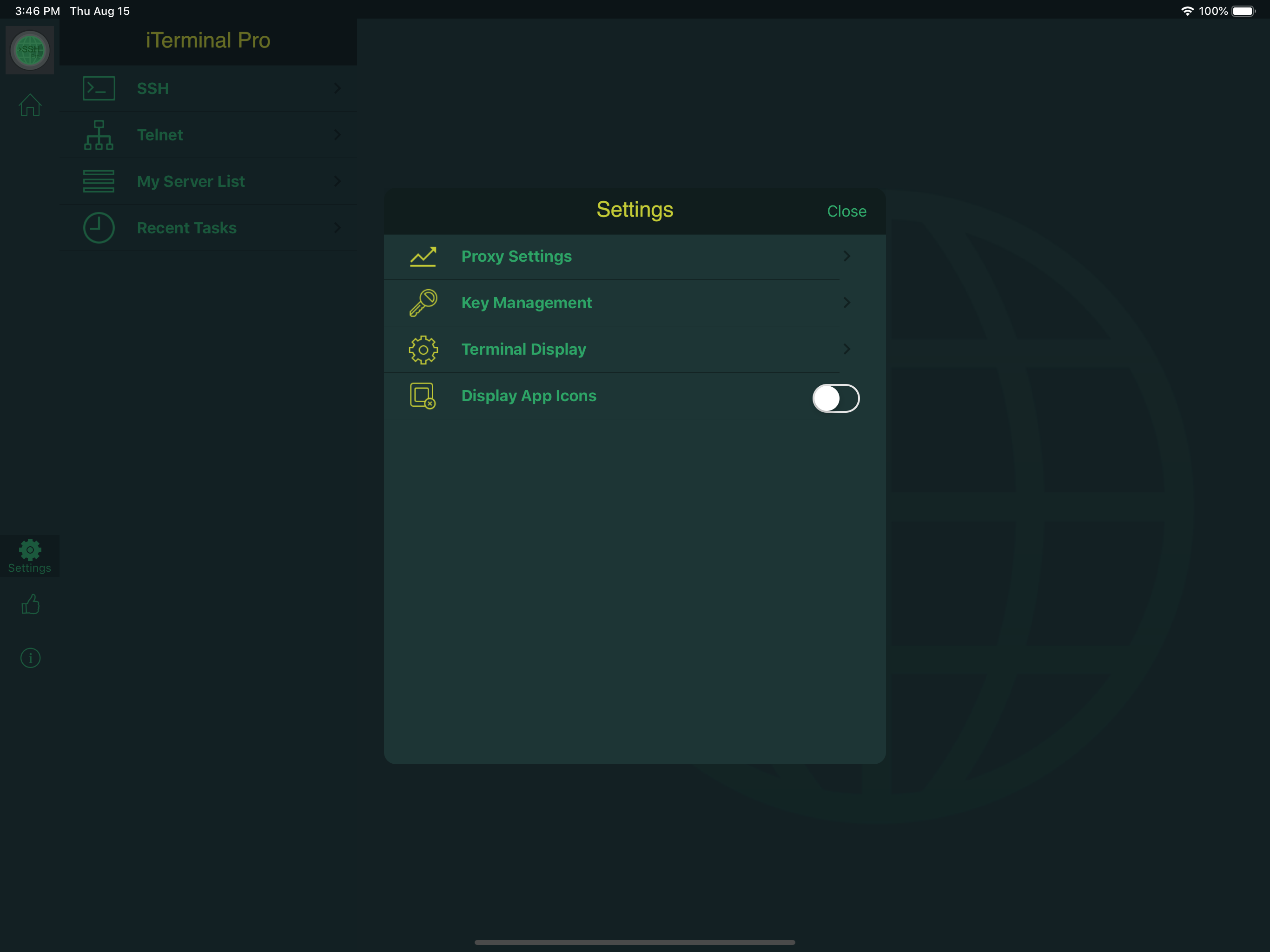 iTerminal Pro – SSH Telnet screenshot 16