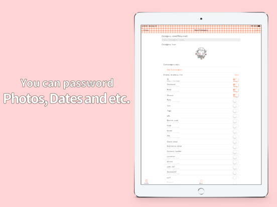 Screenshot #6 pour Caho's Cute Password Manager