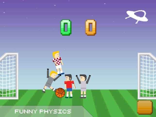 Funny Soccer - Fun 2 Player Physics Games Free