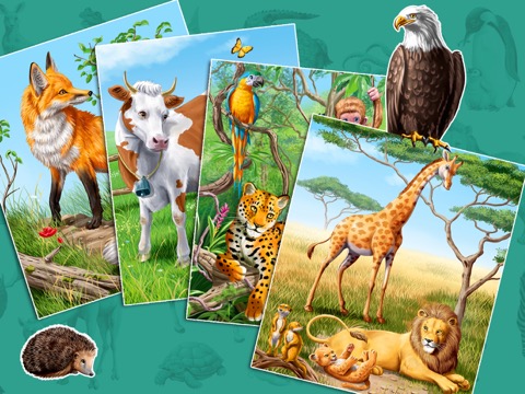 Puzzle games for kids: Animalのおすすめ画像3