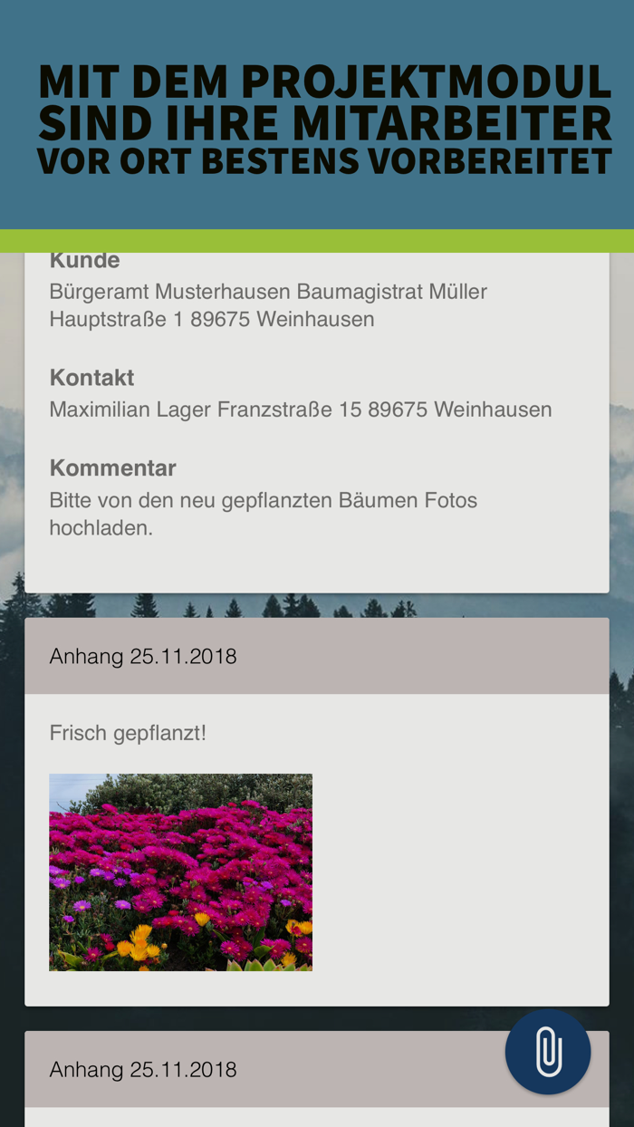 Die Mitarbeiter App