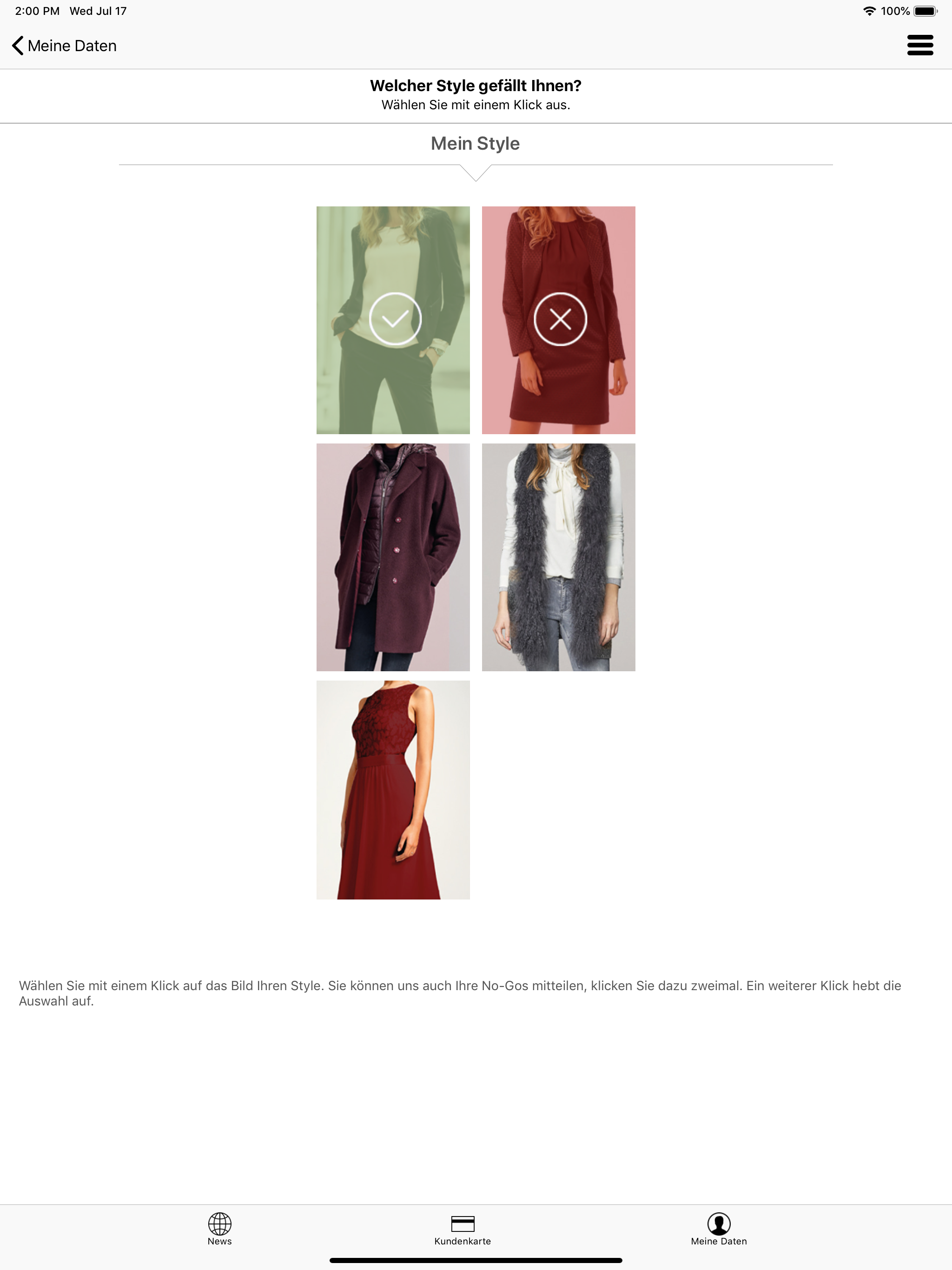 Modehaus Weingarten screenshot 9