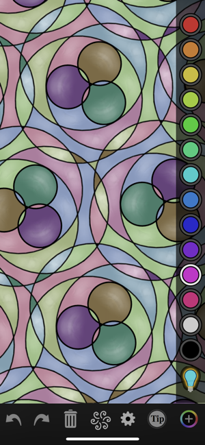 ‎iOrnament: draw mandala & art Screenshot