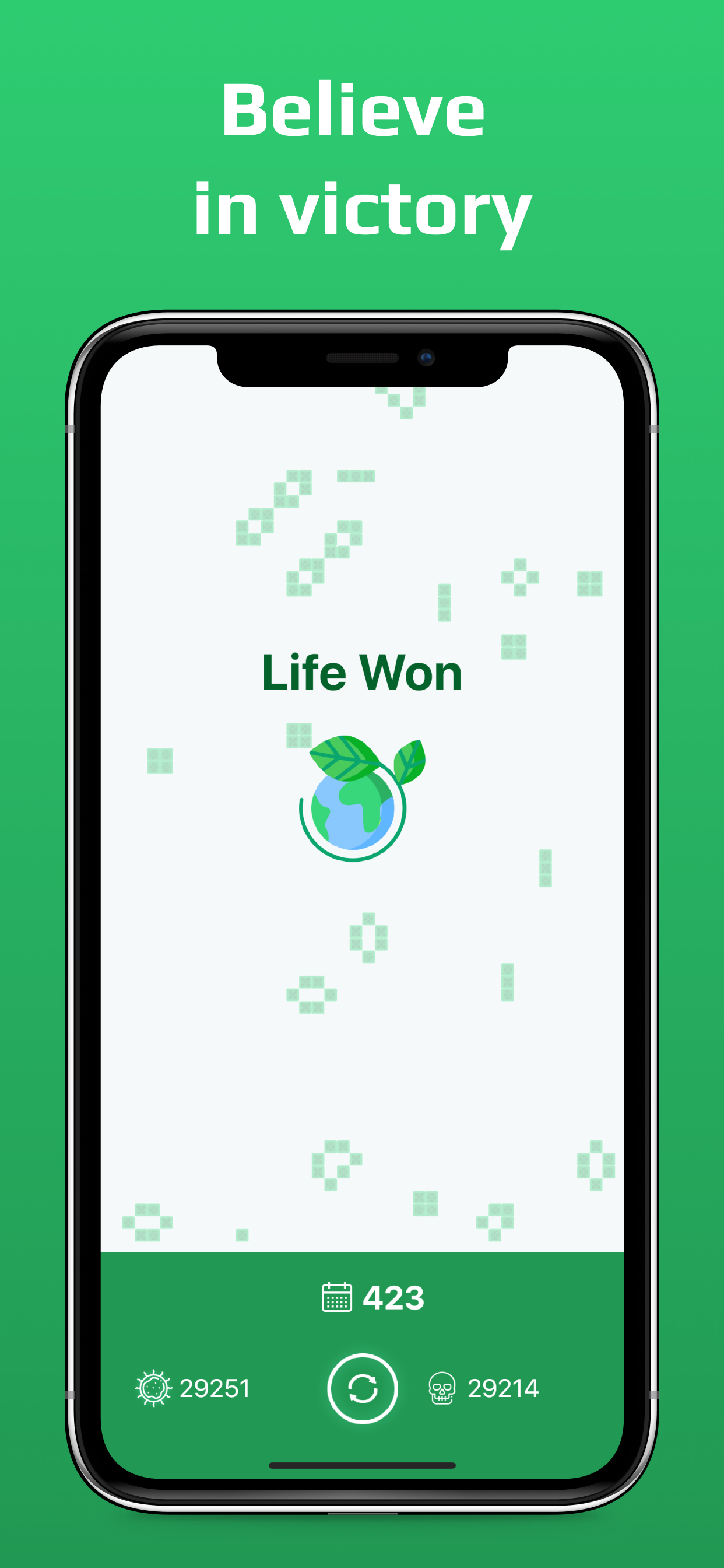 Life and Death Game Simulator