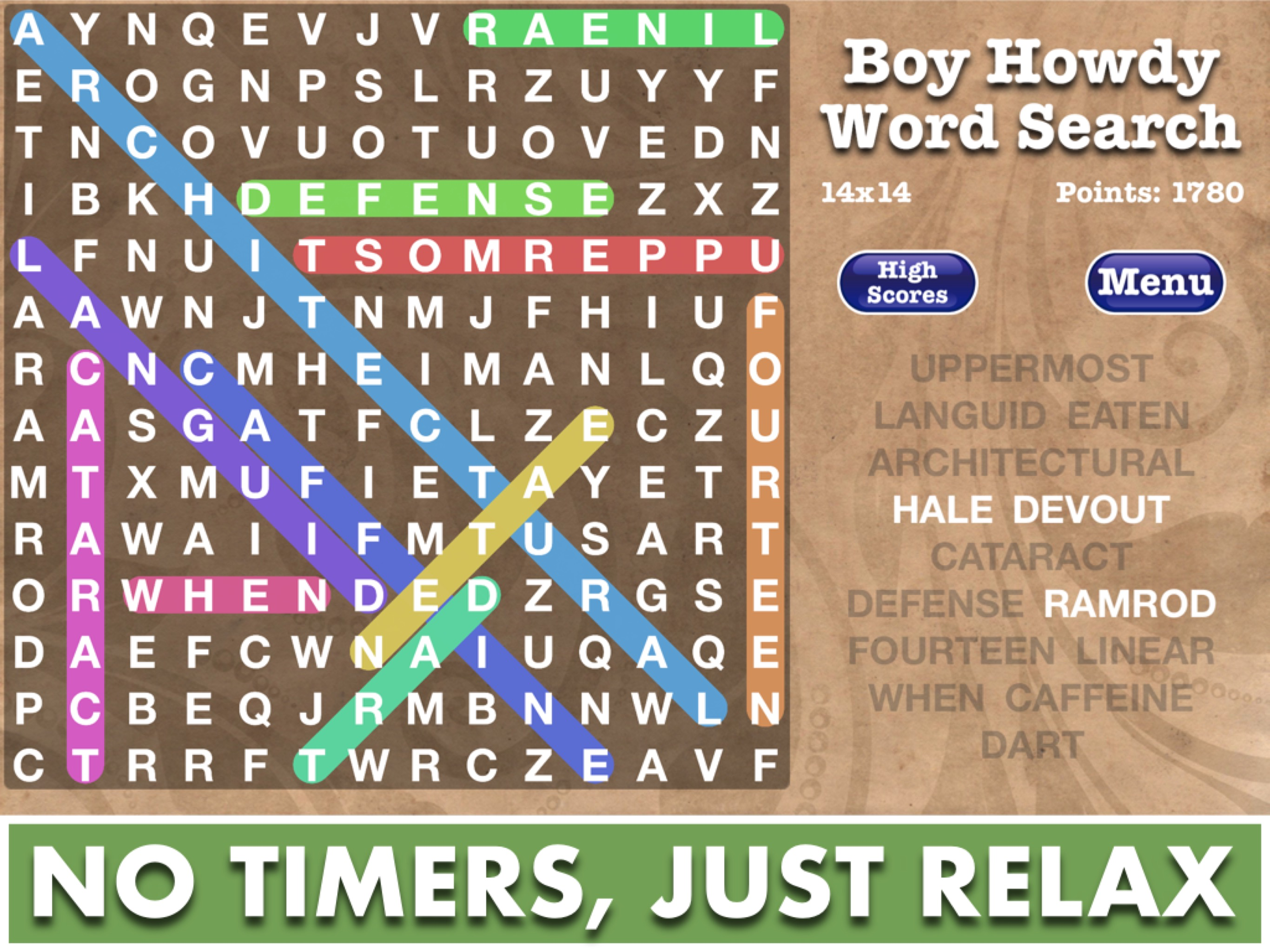 Stress Free Word Search