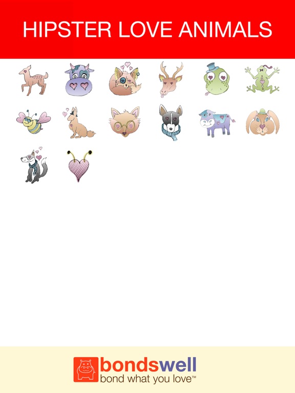 Screenshot #4 pour Hipster Love Animals