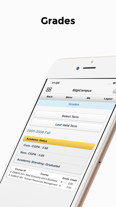 BilgiCampus iPhone screenshot 5 - Education app