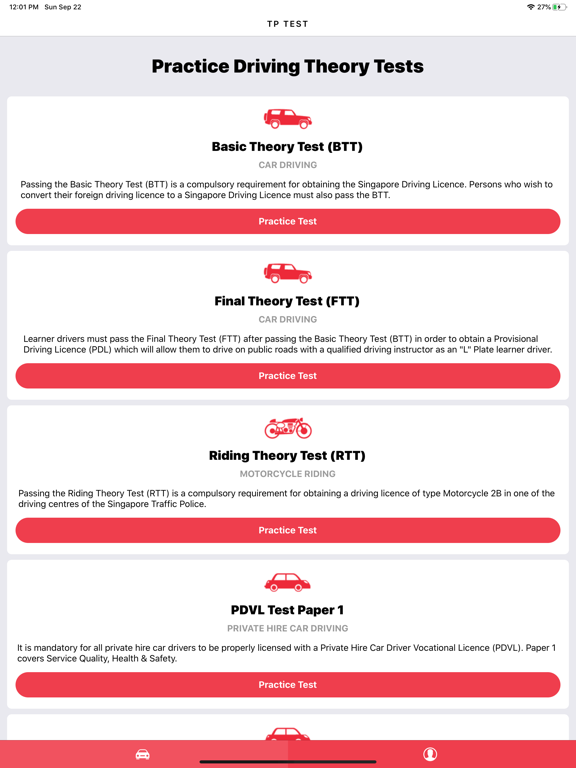 TP Test - BTT, FTT, RTT & PDVLのおすすめ画像1