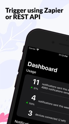 Push: Real-time alerts screenshot 1