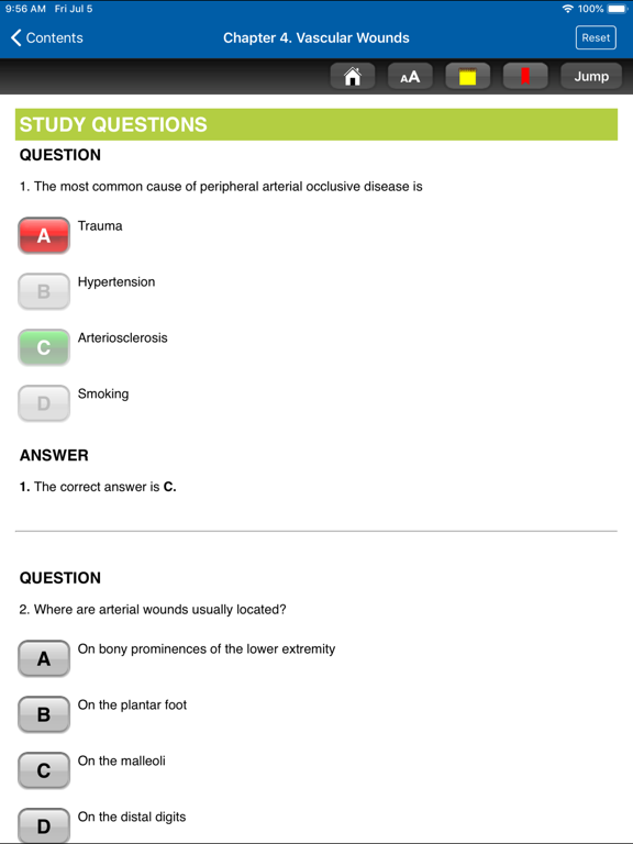 Wound Diagnosis & Treatment 2E iPad screenshot