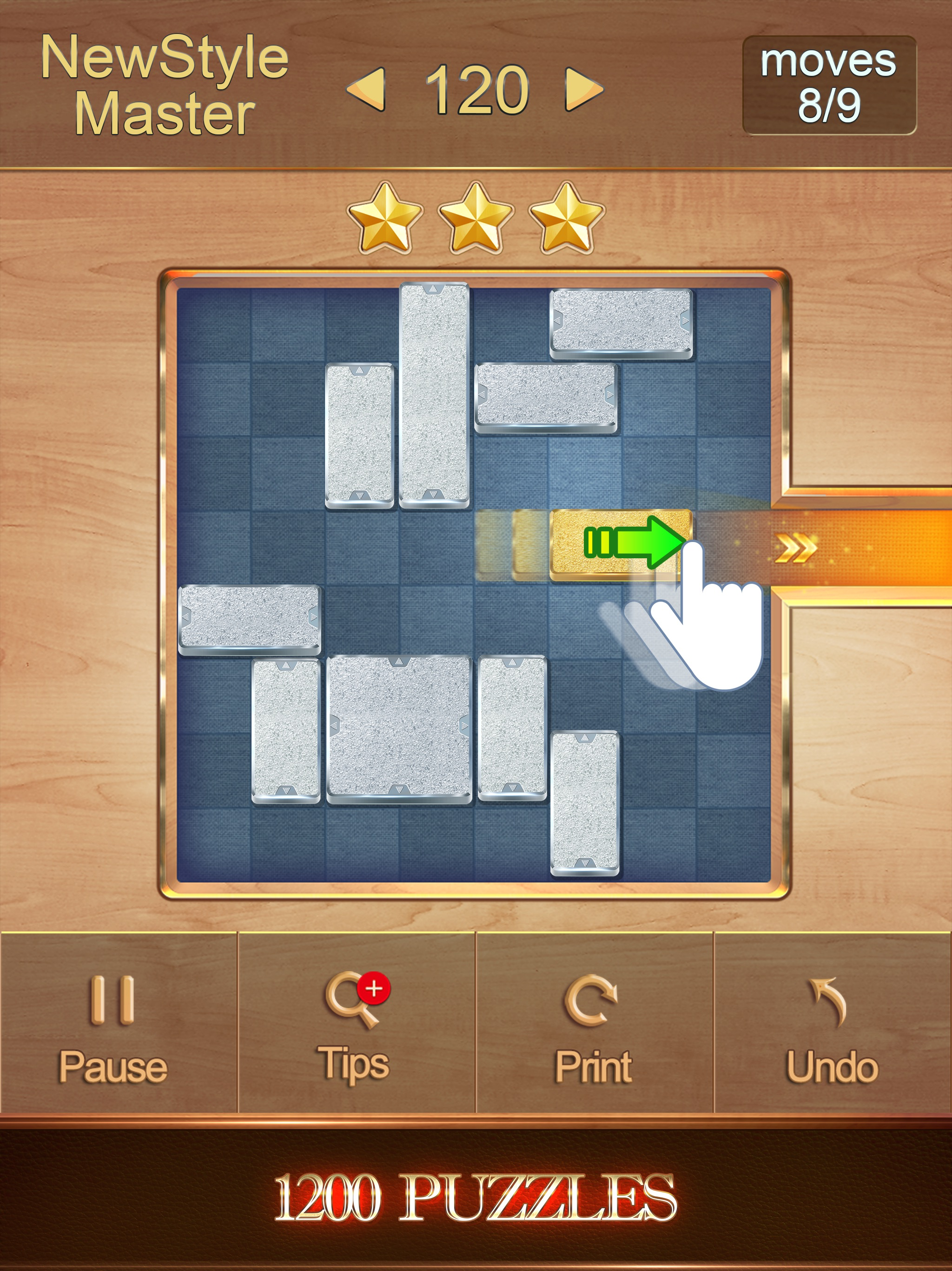 Golden Unblock Puzzle screenshot 9