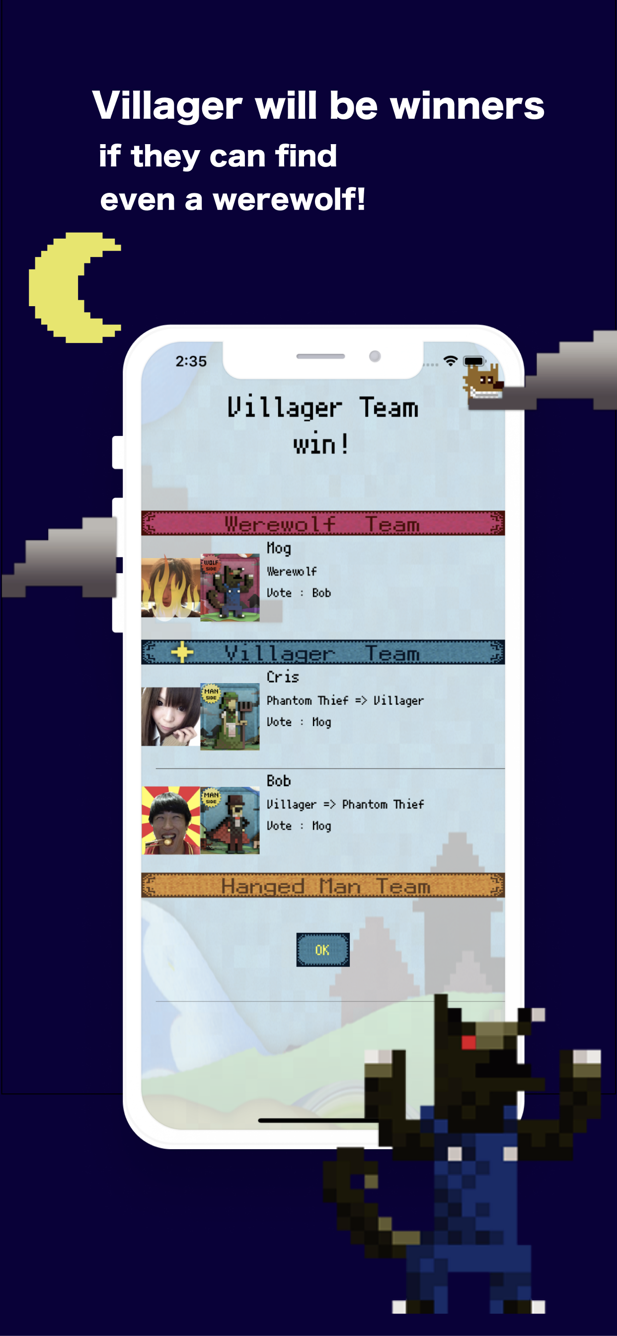One Night Werewolf for mobile