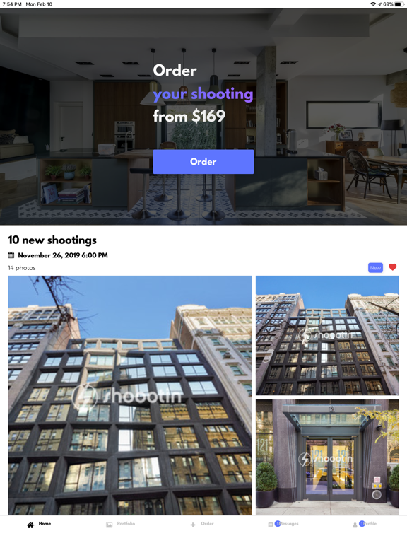 Shoootin iPad screenshot 1 - Photo & Video app