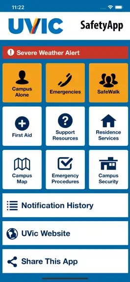 Game screenshot UVic SafetyApp mod apk