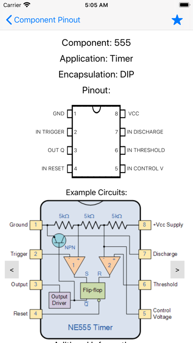 Electronic Component Pinouts screenshot 3