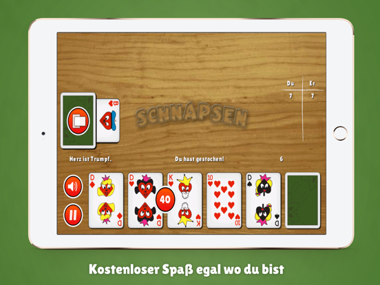 Screenshot #5 pour Schnapsen App
