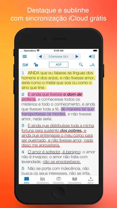 Bíblia Sagrada & Áudio screenshot 3 of 7