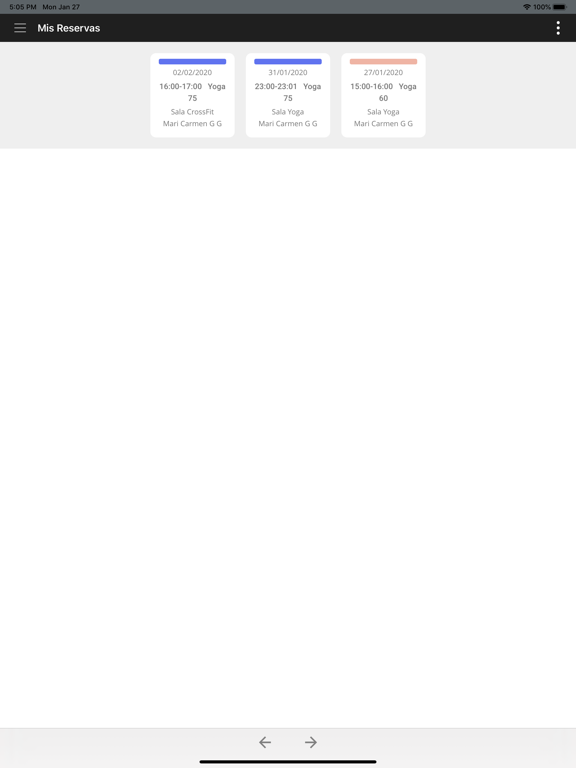 Screenshot #6 pour INNOVA GymFit