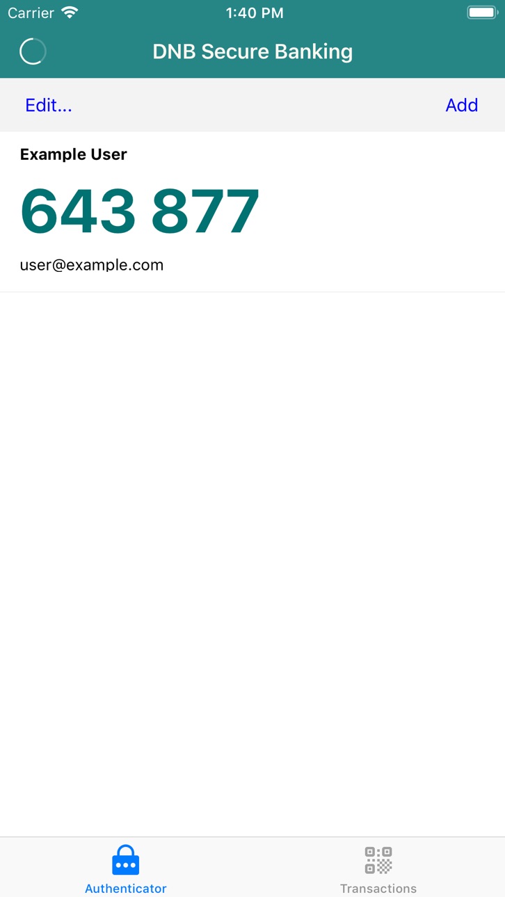 iPhone screenshot