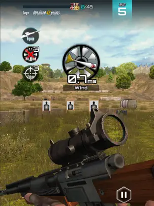 Screenshot 1 Rey de tiro militar iphone