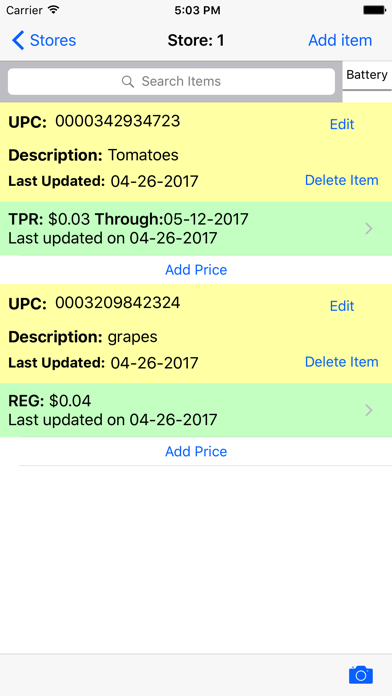 BRdata Competitor Price Track Screenshot