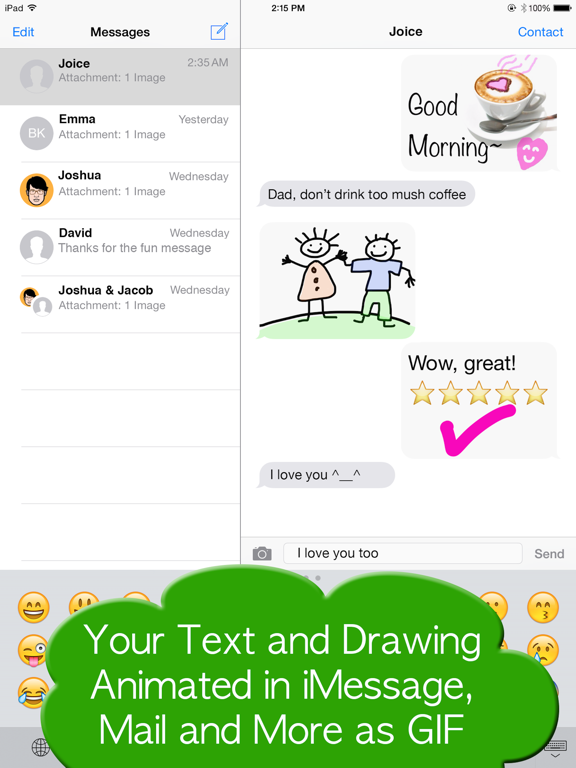 Screenshot #5 pour TrueText-Animated Messages