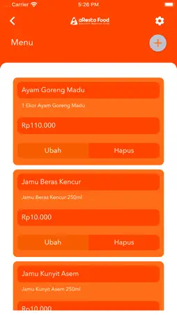 aRestoFood Admin screenshot 4