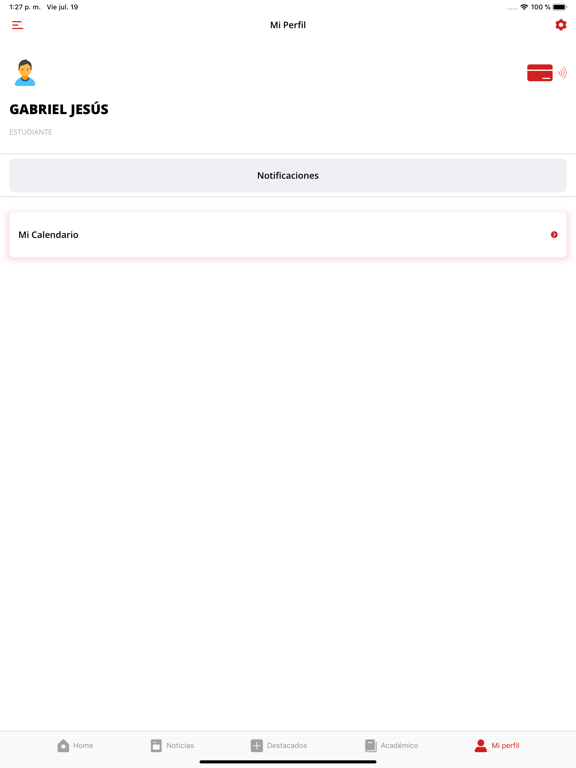 USAL App Universidad Salamanca iPad screenshot 6 - Education app