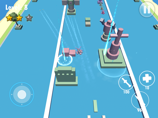 Screenshot #4 pour Helicopter Adventu Battle