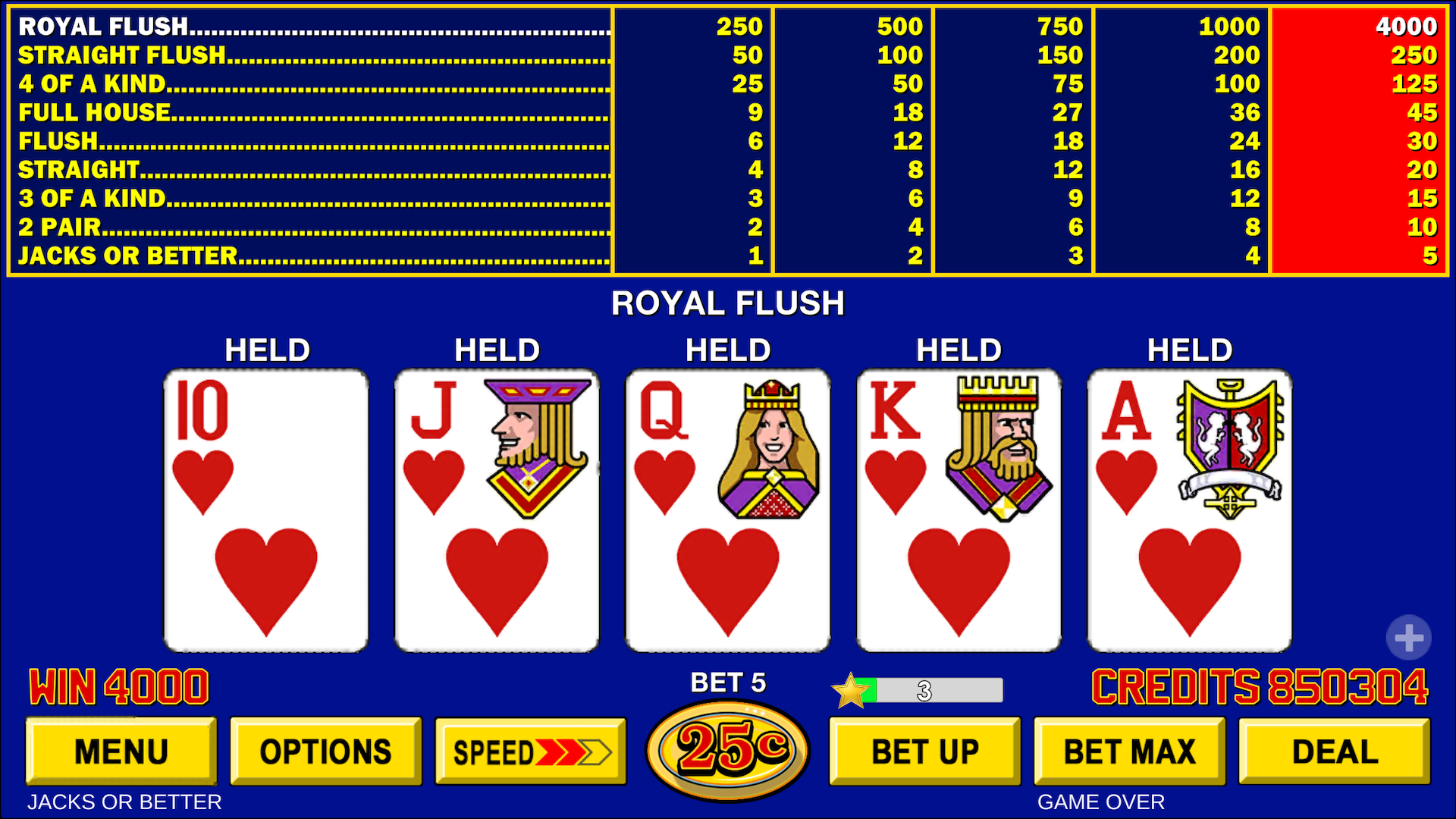 Video Poker ™ - Classic Games