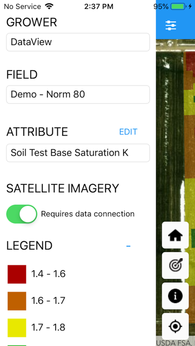 Premier Crop DATAVIEW iPhone screenshot 4 - Productivity app