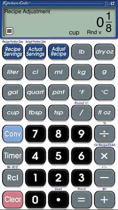 KitchenCalc Pro Culinary Math iPhone image 2