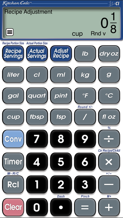 KitchenCalc Pro Culinary Mathのおすすめ画像2