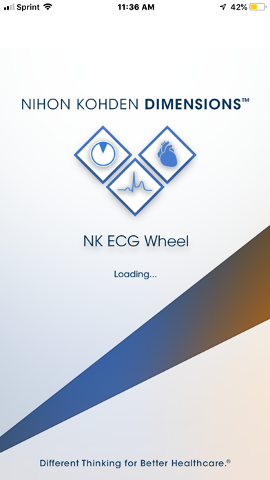 NK 12-Lead ECG Wheel Screenshot