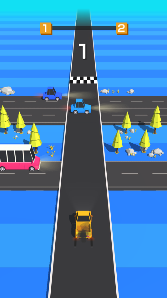 #1. Traffic Run! (iOS) By: Geisha Tokyo Inc.