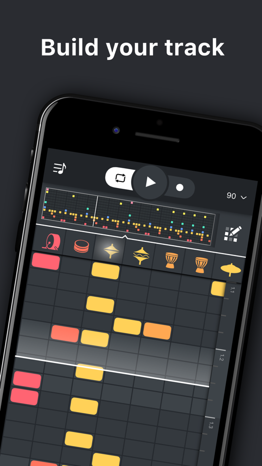 Beat snap 2 -music maker remix - 1.09.00 - (iOS)
