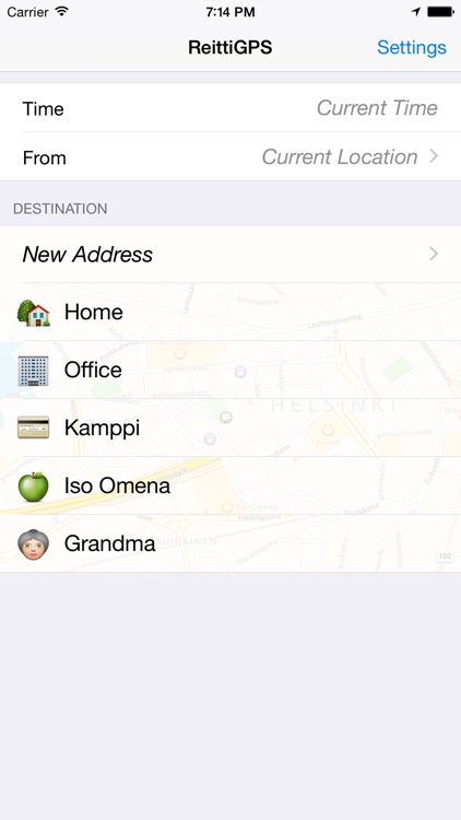 ReittiGPS - Reittiopas