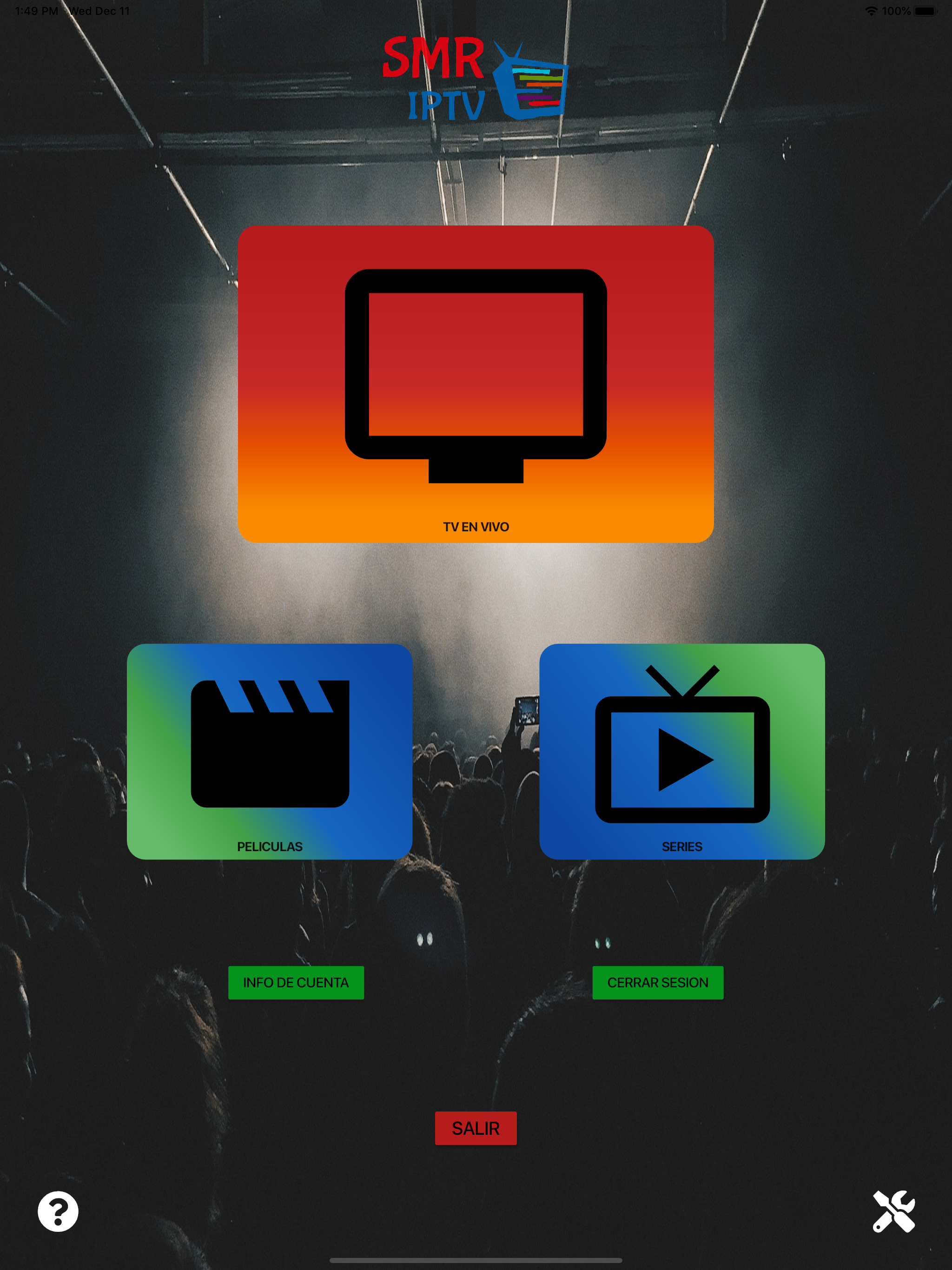 SMR Player TV